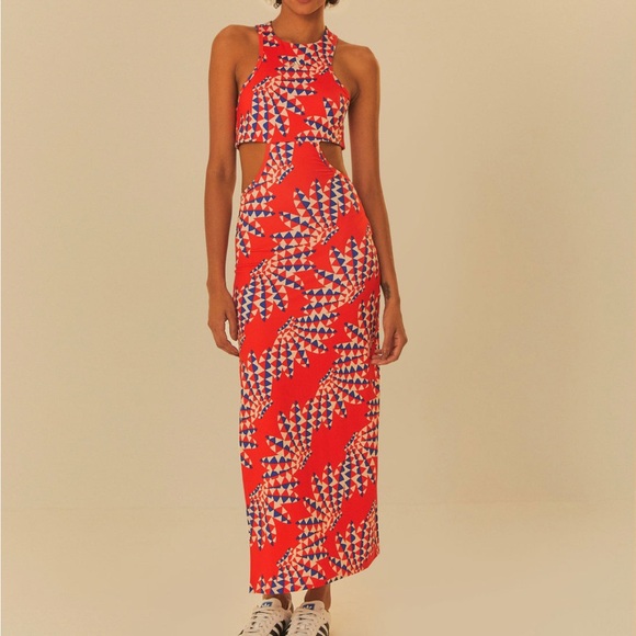 NWT Adidas X Farm Rio Premium Dress, Size XL - Picture 1 of 13